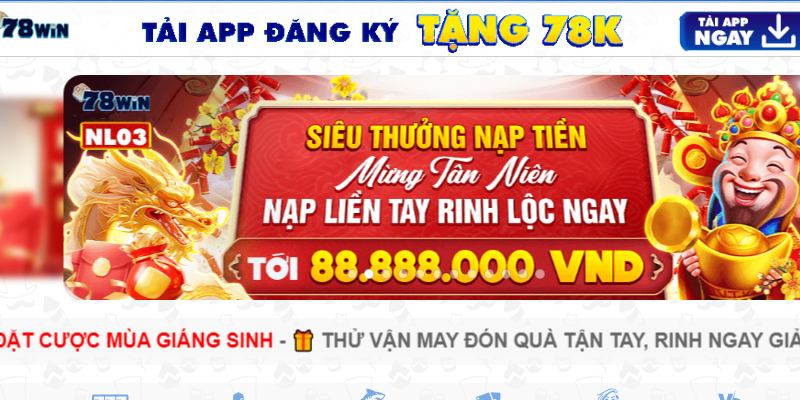 Sảnh game xổ số 78Win có tỷ lệ thưởng cao, ưu đãi lớn